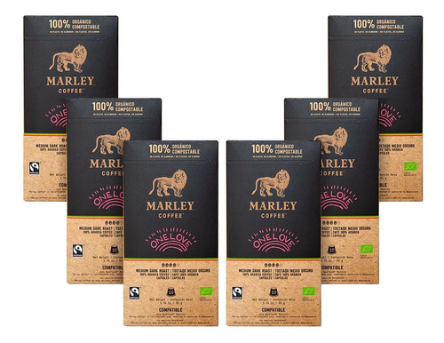 Pack 60 Cápsulas Espresso One Love Marley Coffee