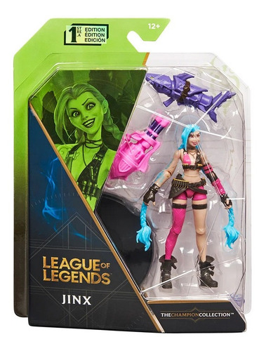 Figura League Of Legends Campeon: Jinx Champion Collection