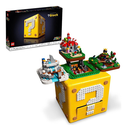 Lego - Kit De Const Super Mario 64 Question Mark Block 71395