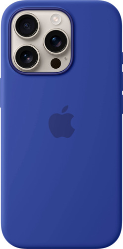 Funda De Silicona Para iPhone 16 Pro - Ultramarina