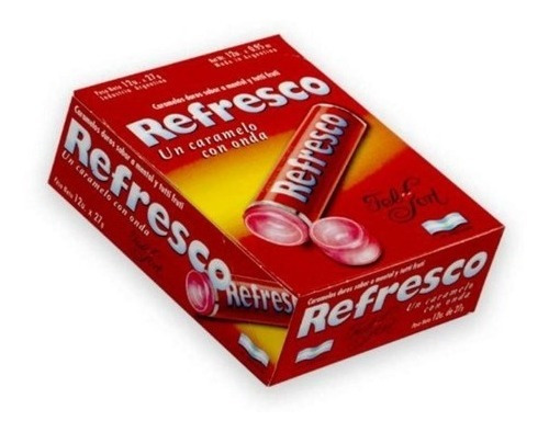 Refresco Caramelos Felfort Clasico Caja X 12u X 27g