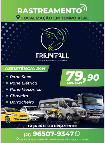 Imagem 1 de 4 de Rastreamento E Monitoramento Com Assistência Veicular