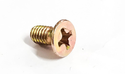 Parafuso Máquina Cabeça Chata Phillips M4 X 8mm 50 Peças