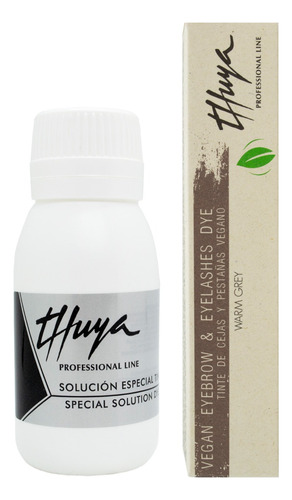 Thuya Kit Vegan Tinte Cejas Y Pestañas Vegano + Solucion 3c