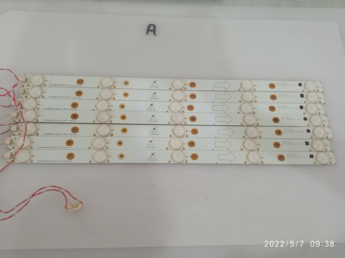 T0t 40b3800 8 Tiras De 5 Leds Pioneer Ple 4005fhd (Usado)