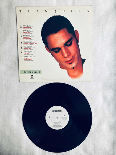 Javier Garcia Tranquila Lp Vinyl Vinilo Mexico 1997 Remixes
