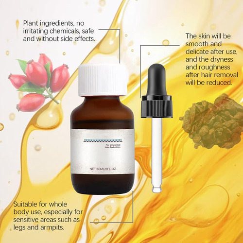 Óleo De Depilação Jefuzh Cyperus Oil Natural Para Todos Os T