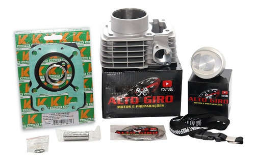 Imagem 2 de 2 de Kit 4mm Cg150 Fan 150 Titan 150 Alto Giro