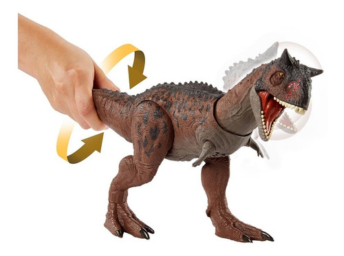 Imagen 4 de 7 de Jurassic World Figuras Acción Carnotaurus Dinosaurio Juguete