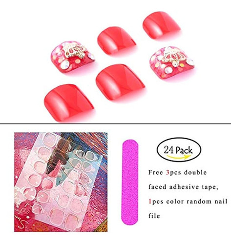Imagen 2 de 7 de Uñas Acrilicas Para Los Pies
