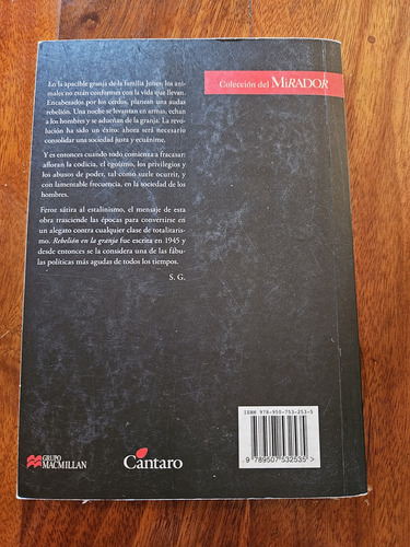 Rebelión En La Granja - Colección Del Mirador - Cantaro (Usado)