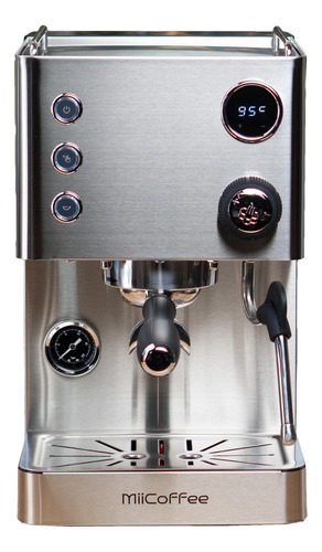 Máquina De Espresso Miicoffee Apex Acero Inoxidable 8.64kg