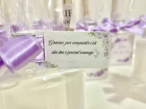 Souvenirs Personalizado 10u Difusor 125ml Cumpleaños Fiestas