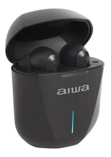 Audífono Inalámbrico Aiwa Aw-tws55 Bluetooth 5.0 Negro