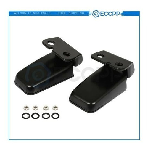 Pair Right + Left Liftgate Window Glass Hinge Armada Fo Ecc1