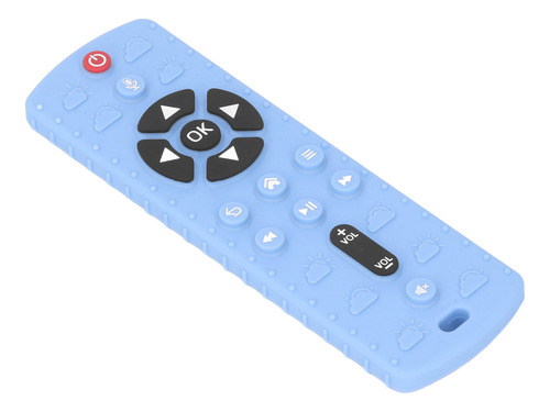 Juguete De Dentición Con Forma De Control Remoto Blue Tv, Se
