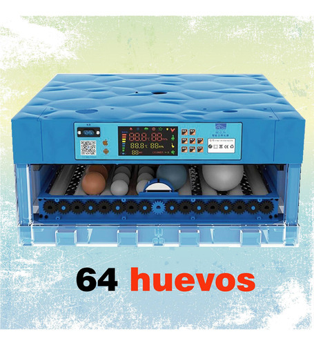 Imagen 6 de 6 de Incubadora Huevo Gallina Quito Incubadora 128h 0041
