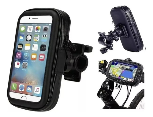 Soporte Teléfono Bicicleta Moto Gps Waterproof Grande