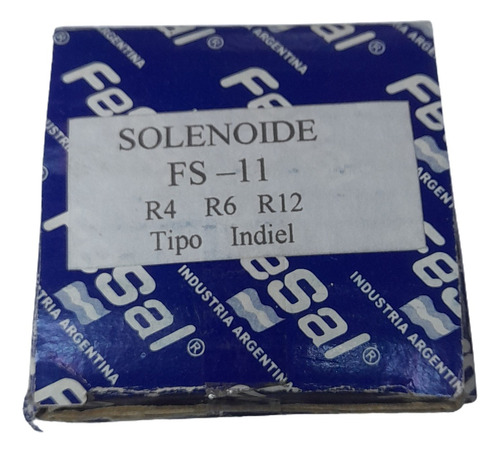 Solenoide Automatico De Arranque Fesal Fs-11 R4 6 12 Indiel