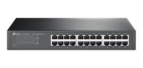 Imagem 3 de 3 de Switch Gigabit Tp-link 24 Portas Tl-sg1024d 10/100/1000