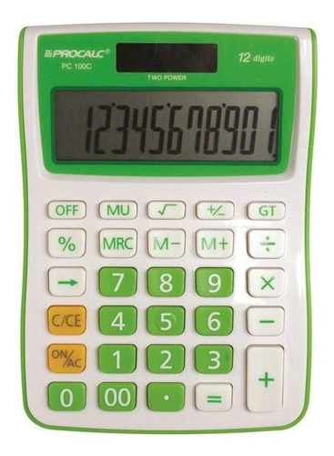 Calculadora Mesa Verde Ref.pc100-gn Procalc