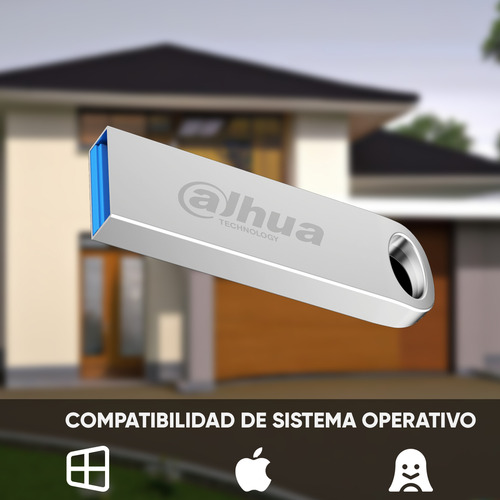 Kit Dahua 20 Memorias Usb Flash Drive U106-30-128gb /20 Diseño Compacto Y Elegante Fácil De Usar Hasta 80 Mbs De Lectura Y Escritura Hasta 45 Mbs Color Plateado