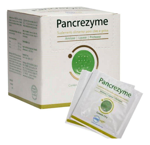 Pancrezyme Caixa Com 30 Saches