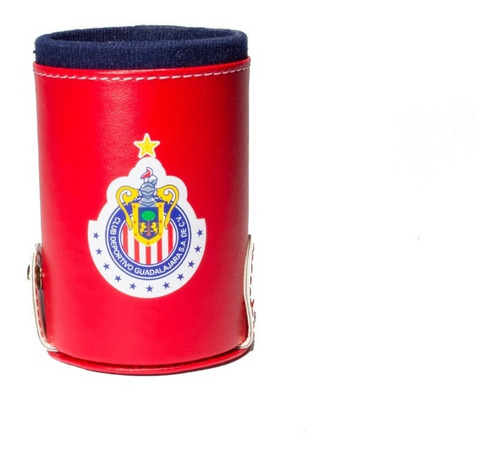Imagen 3 de 6 de Cubilete Chivas Guadalajara Con Portadados. 5 Dados Grabados