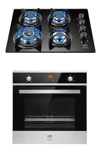 comprar Combo Parrilla Gas 4q Horno Empotrable Nat Avera Vt4he01nat