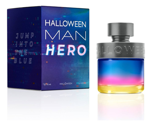 Perfume Importado Halloween Man Hero Edt 75ml. Original