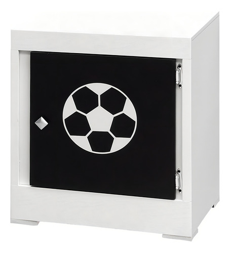 Recamara Matrimonial Soccer 5 Piezas Blanco Këssa Muebles