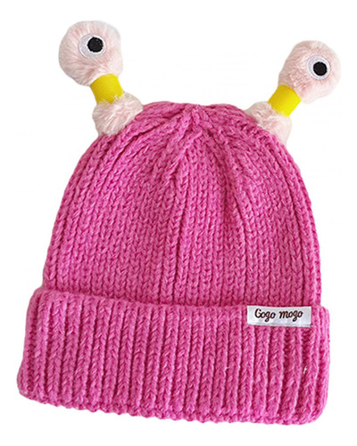 Gorro De Punto Divertido Pequeño Monstruo Para Adultos Y