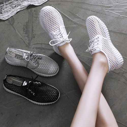 Zapatos De Malla Para Mujer, Transpirables, Informales, De V