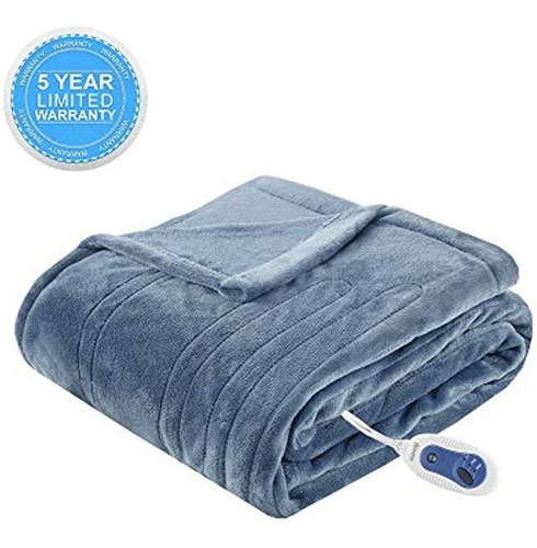 Manta Eléctrica Calefactada Beautyrest Plush Tecnología De C