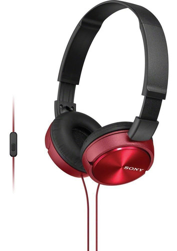 Auriculares Estéreo Sony Serie Zx - Rojo