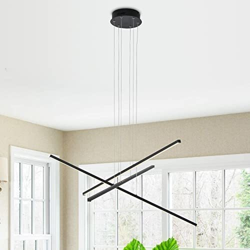 Umeiluce Lámpara De Araña Moderna De 6 Luces Led Para Isla D