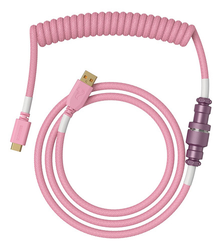 Glorious Cable De Teclado En Espiral - Cable Usb C En Espir.
