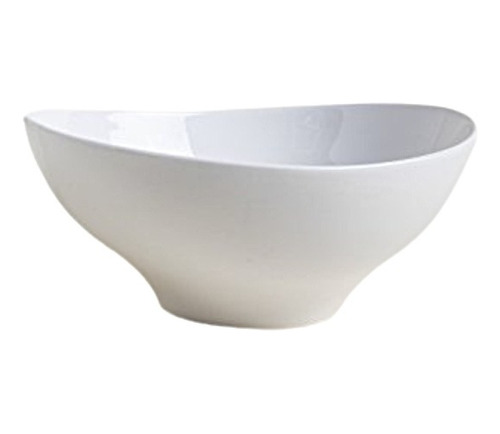 Ensaladera | Bowl Ceramica Irregular Blanco (cod 0106l61)