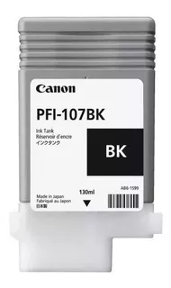 Canon Pfi107 Bk Cartucho De Tinta Black Original Ipf670/770 Original + Frete Grátis