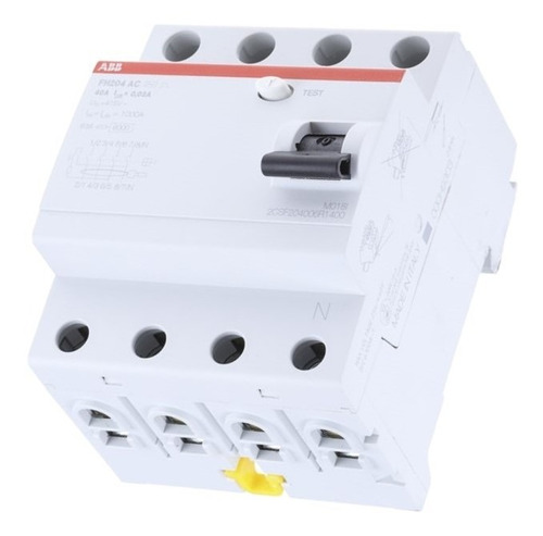 Disjuntor Dr Abb Fh204 Ac-40/0,03 Tetrapolar 40a/30ma