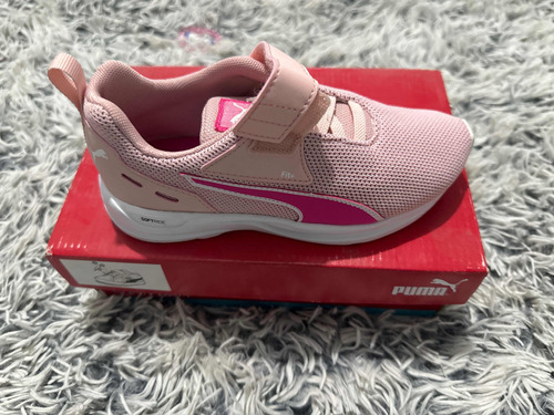 Tenis Puma Niña Softride Óptimal Confort Talla 18cm