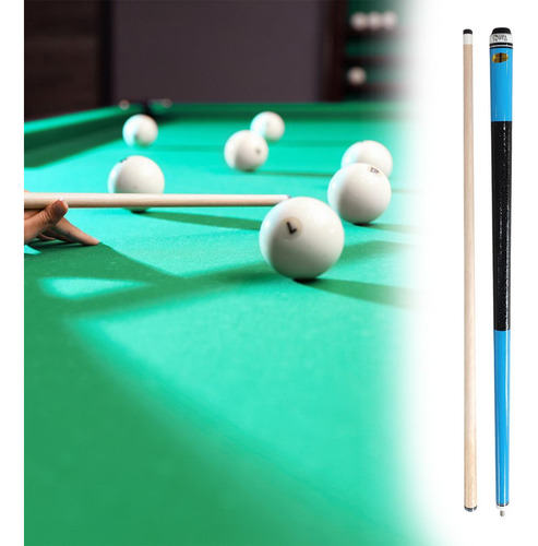 Cue De La Piscina 13 Mm Consejo Ball Profesional Azul Oscuro
