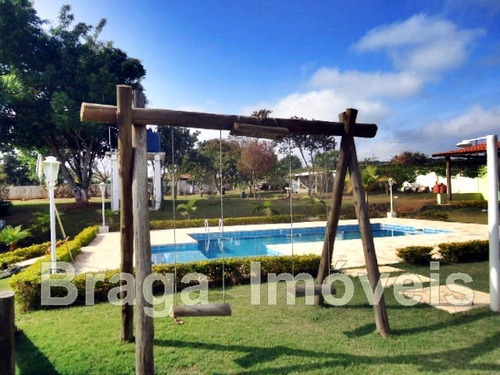 Imagem 1 de 14 de Chác- 3.750m² - 4 Dorms - Piscina - Campinho - Uma Delícia