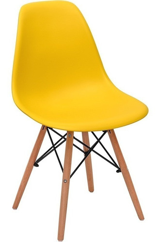Cadeira Charles Eames Wood -design- Varias Cores - Inovartte
