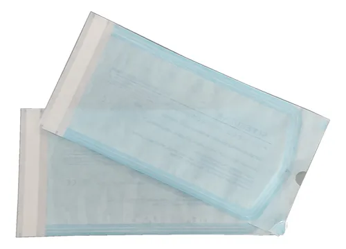 BOLSA AUTOSELLADO PARA ESTERILIZACION 135MM X 280 MM (PAQ X200) BIOLIFE 0 x 200 Bolsa autosellable para esterilización de instrumentos médicos, fabricada con papel grado médico y película laminada transparente. Incorpora indicadores de proceso para vapor y óxido de etileno, que c