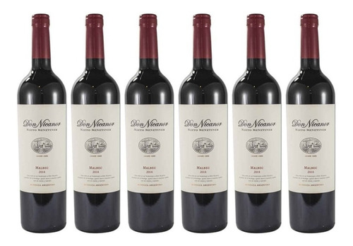 Vino Don Nicanor Malbec X750cc Caja X6