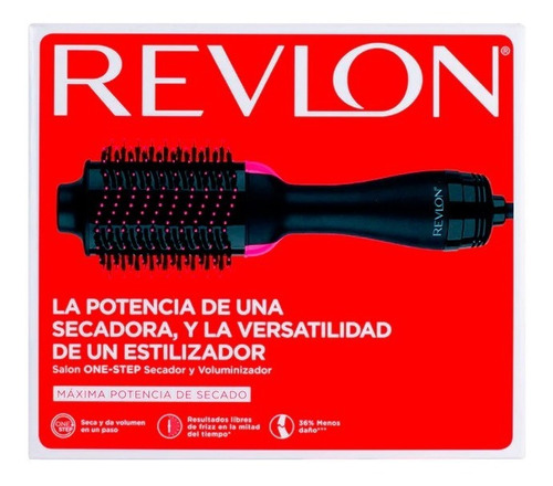 Imagen 5 de 5 de Cepillo Secador Alisador One Step Revlon - Original