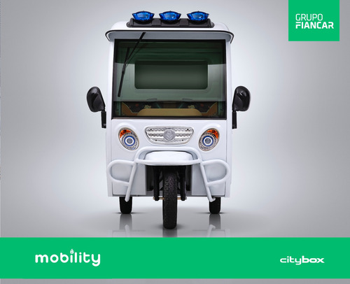 Mobilty Citybox - Triciclo Eléctrico Furgón Con Batería