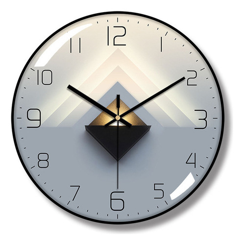 12 Elegantes Relojes De Pared Silenciosos D