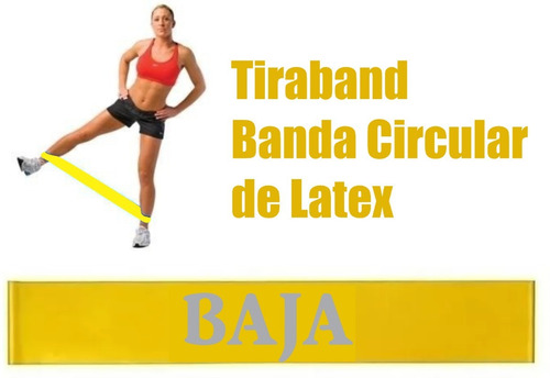 Tiraband  Banda Circular De Latex De Baja Densidad